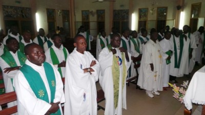 MESSE AVEC LE CARDINAL CENTRE PAAM YOODO