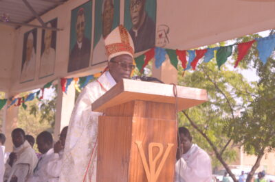 Mgr Thomas KABORE à la clôture du synode