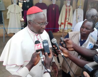 Le cardinal Philippe Ouédraogo à Koupéla